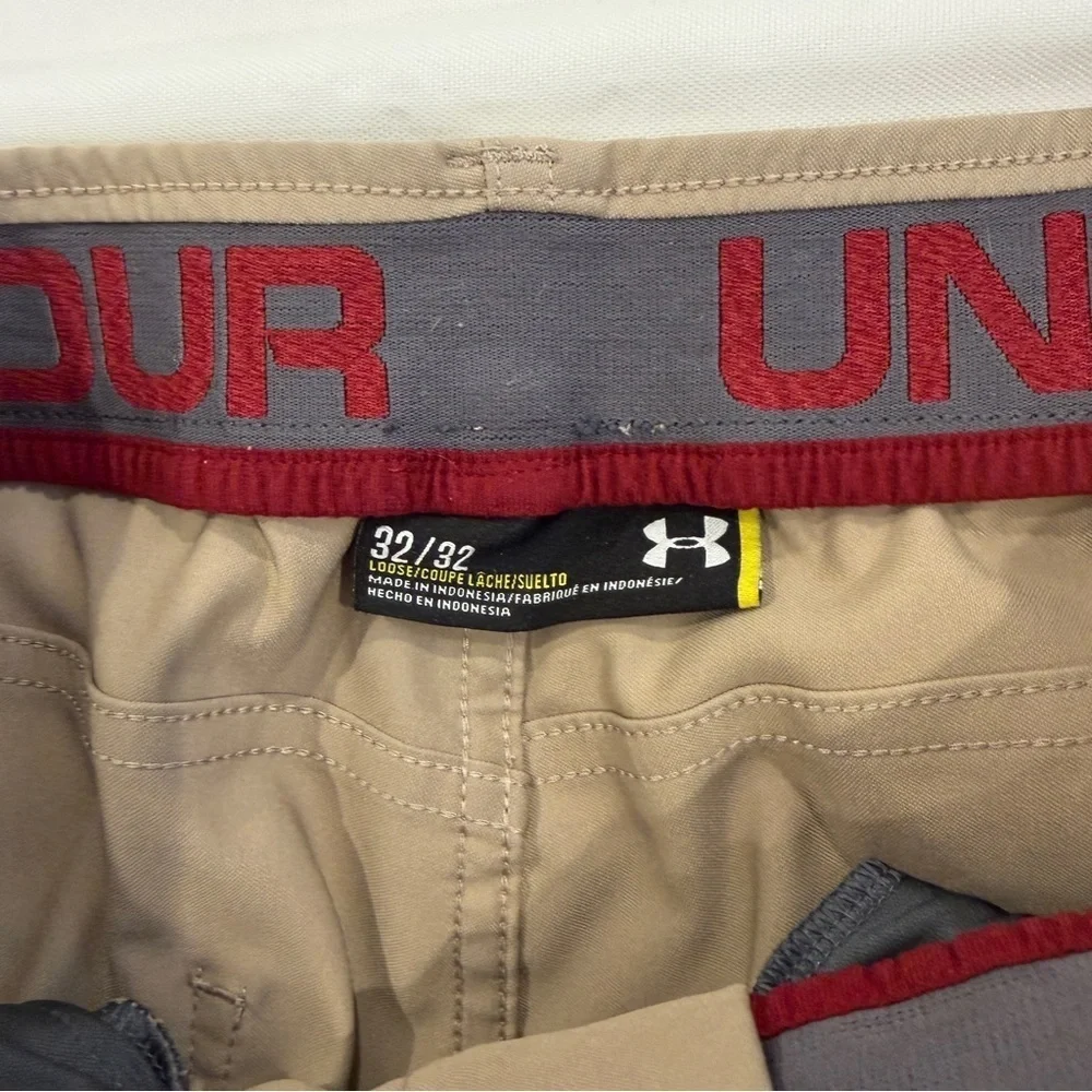 Under Armour Men's Loose Coupe Lache/Suelto Khaki